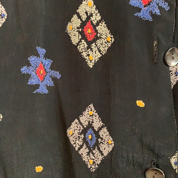 Chico’s design black button down shirt. - Picture 2 of 10